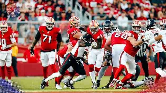 Atlanta Falcons vs San Francisco 49ers Match Player Stats