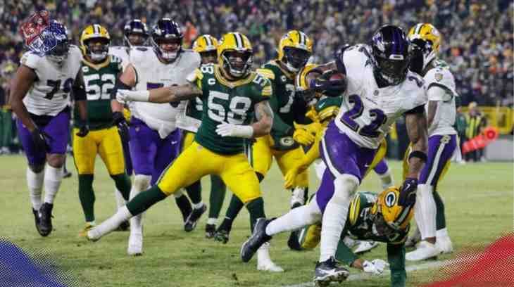 Baltimore Ravens vs Green Bay Packers Match Player Stats