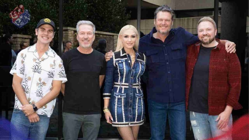 Gwen Stefani and Blake Shelton
