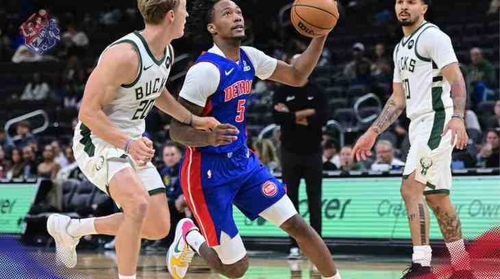 Milwaukee Bucks vs Detroit Pistons Match Player Stats