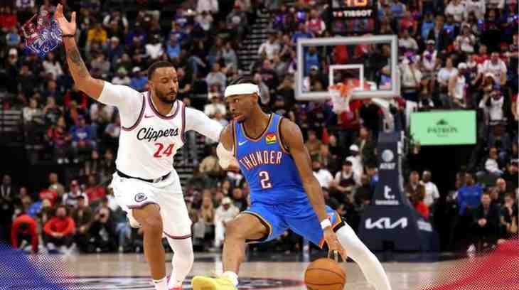 Oklahoma City Thunder vs LA Clippers Match Player Stats