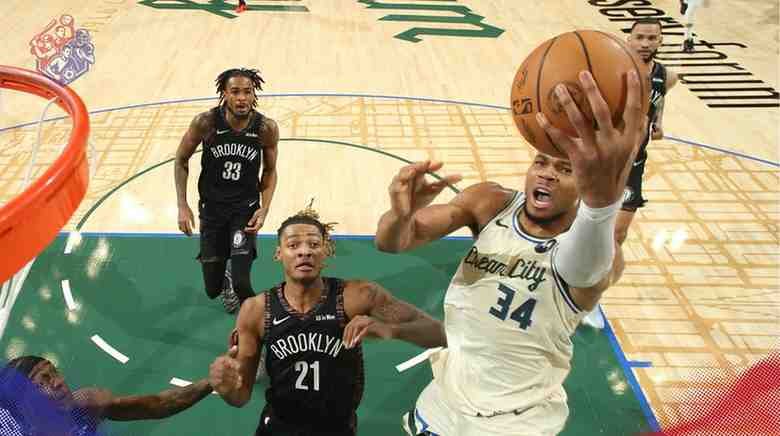 milwaukee bucks vs brooklyn nets match player stats