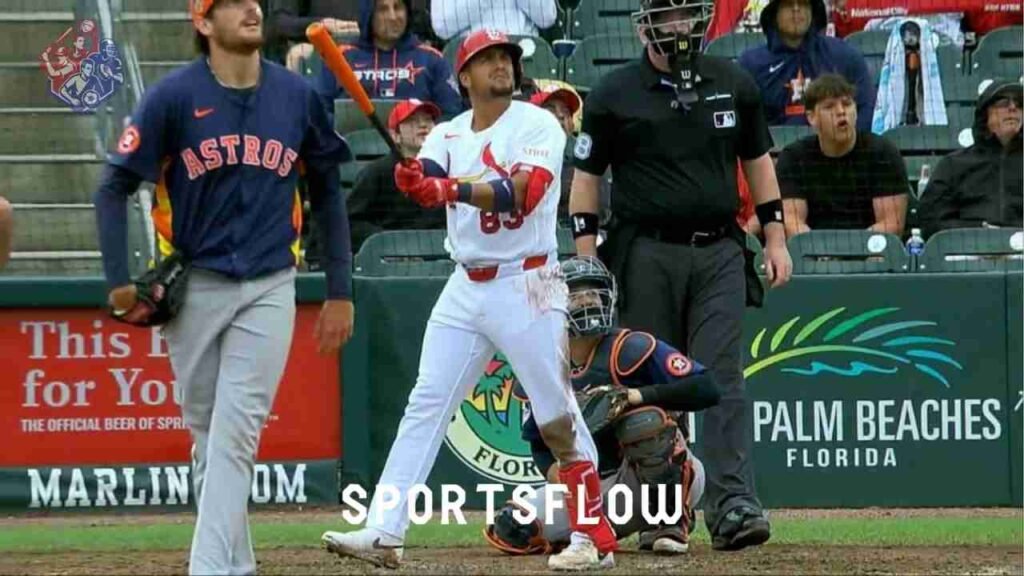 St. Louis Cardinals vs Houston Astros Match Player Stats