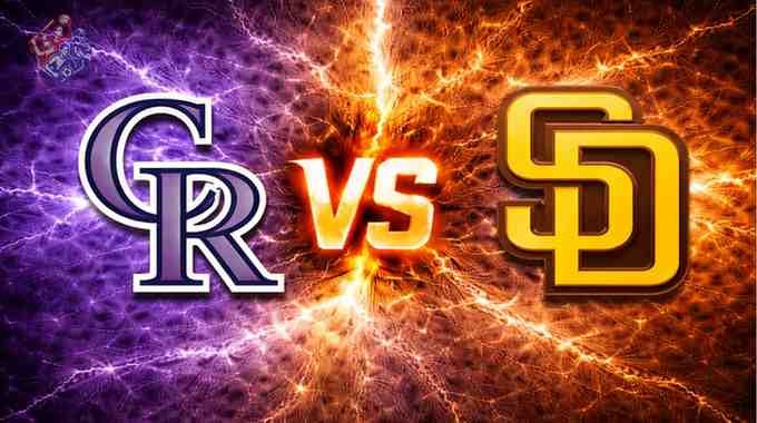 Colorado Rockies vs San Diego Padres Match Player Stats