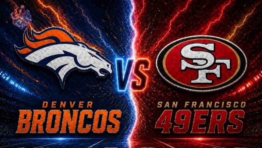 Denver Broncos vs San Francisco 49ers Match Player Stats
