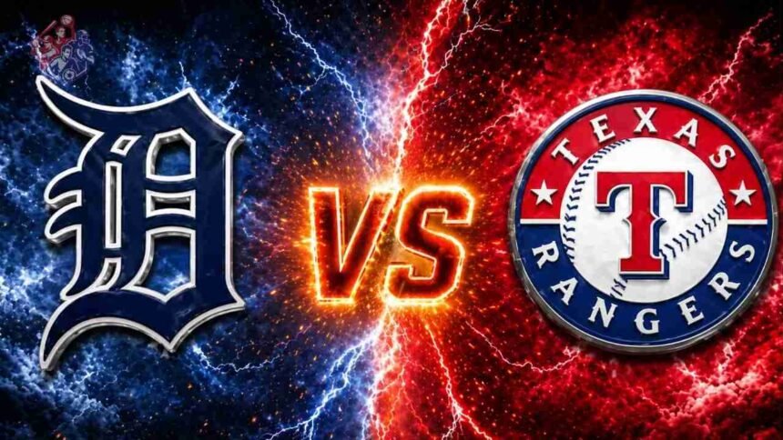 Detroit Tigers vs Texas Rangers Match Player Stats