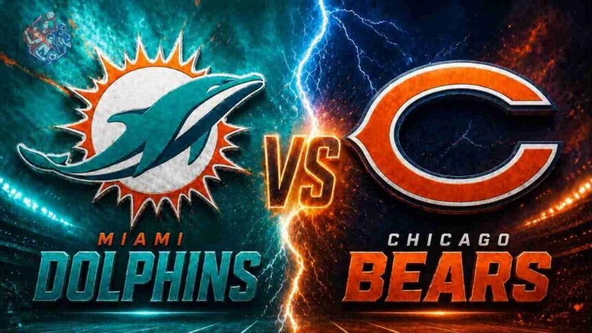 Miami Dolphins vs Chicago Bears Match Player Stats