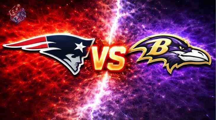 New England Patriots vs Baltimore Ravens Match Player Stats