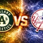 Oakland Athletics vs New York Yankees Match Player Stats