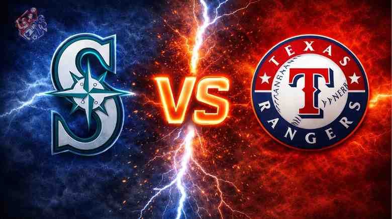 Seattle Mariners vs Texas Rangers Match Player Stats