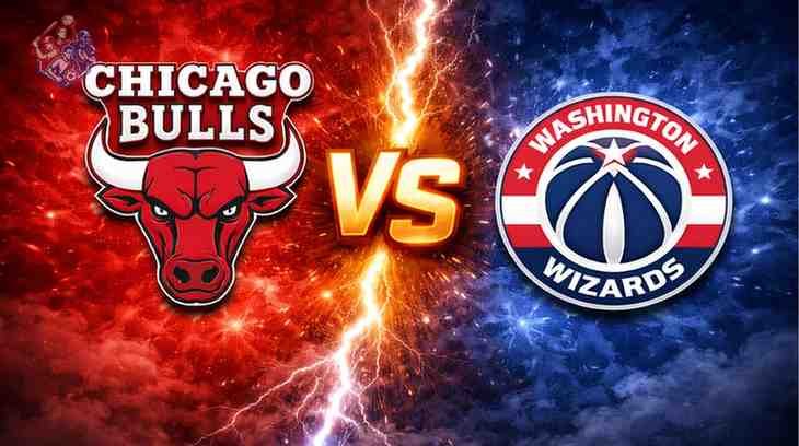 chicago bulls vs washington wizards match player stats