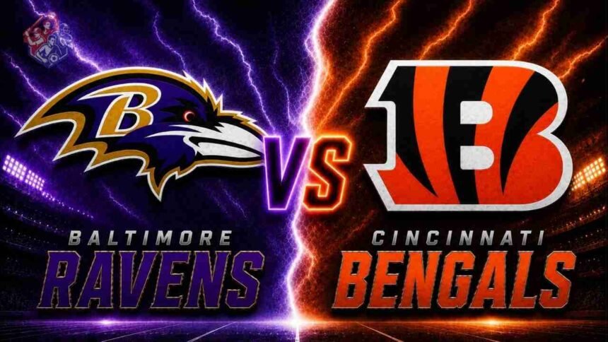 Baltimore Ravens vs Cincinnati Bengals Match Player Stats