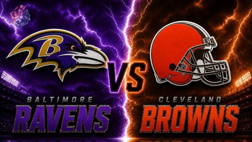 Baltimore Ravens vs Cleveland Browns Match Player Stats