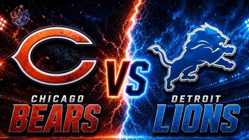 Chicago Bears vs Detroit Lions Match Player Stats
