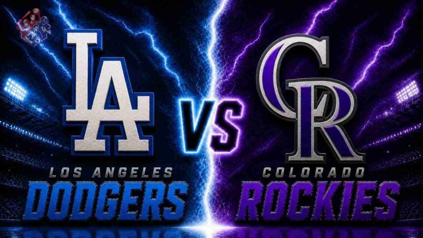 Los Angeles Dodgers vs Colorado Rockies