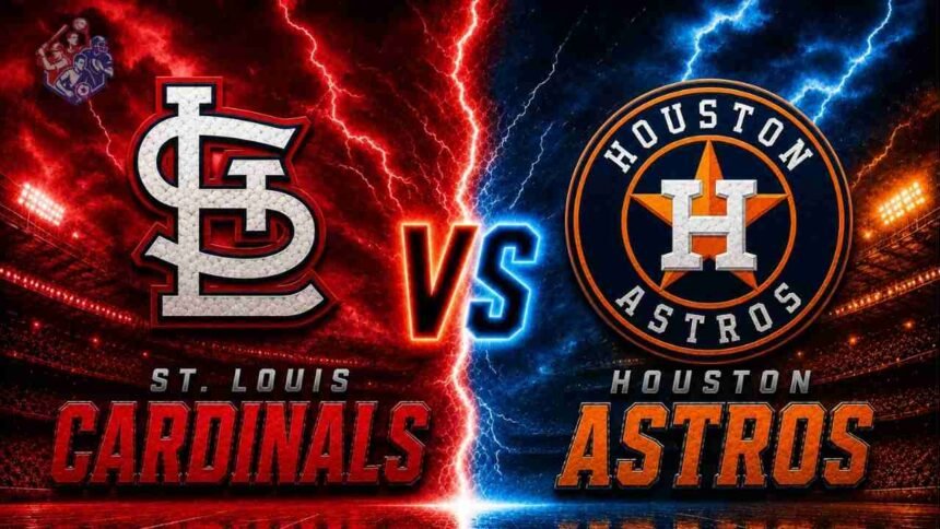 St. Louis Cardinals vs Houston Astros Match Player Stats